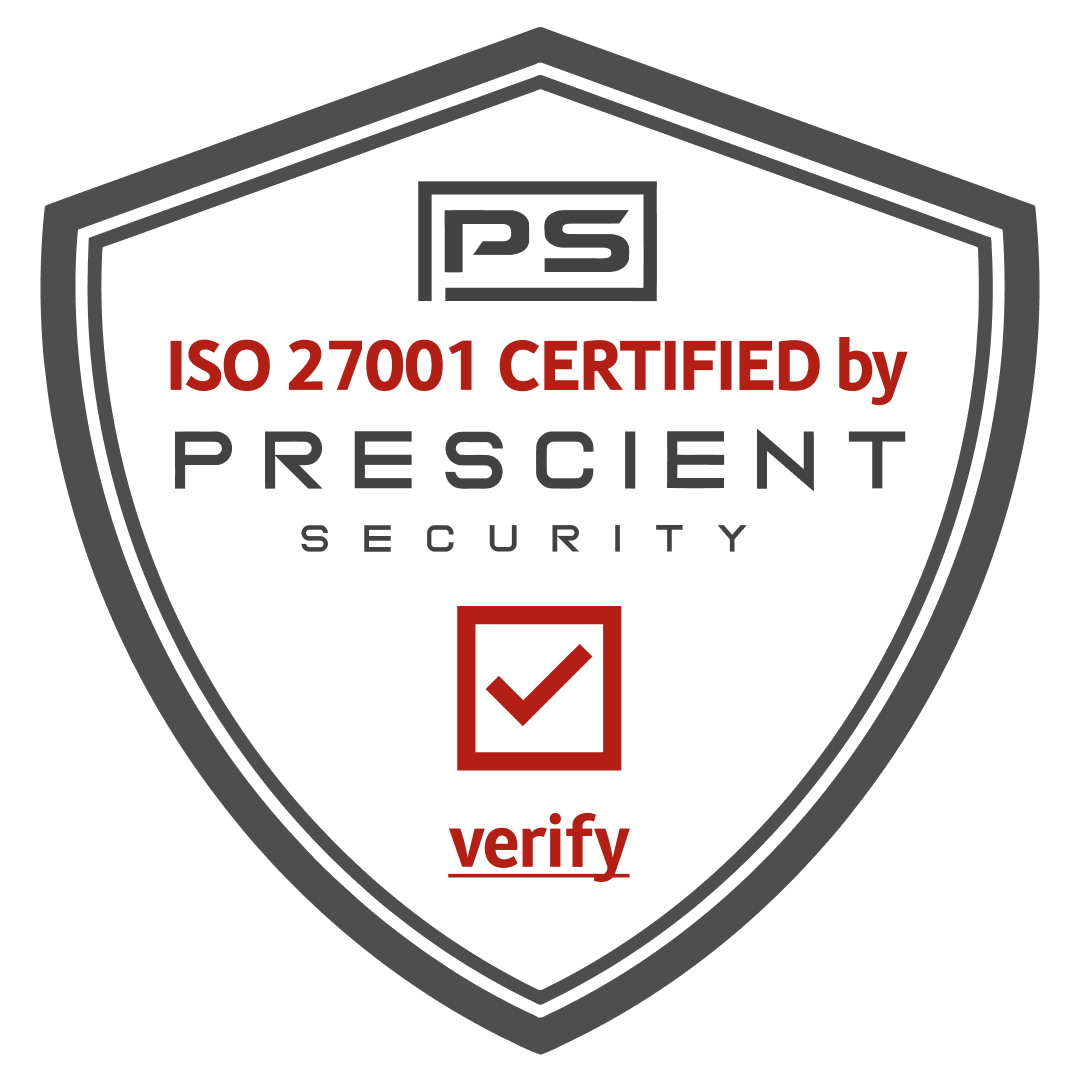 ISO 27001 Certified logo