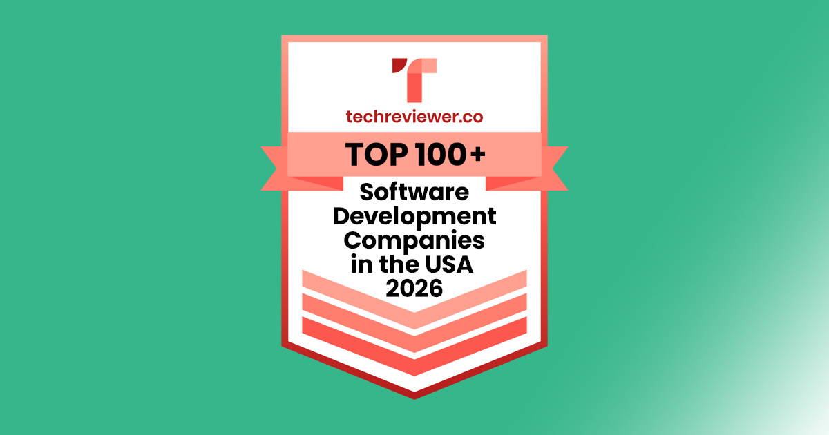 Kanda Software Named Among the Top 100+ Software Development Companies in the USA in 2026 by Techreviewer.co image