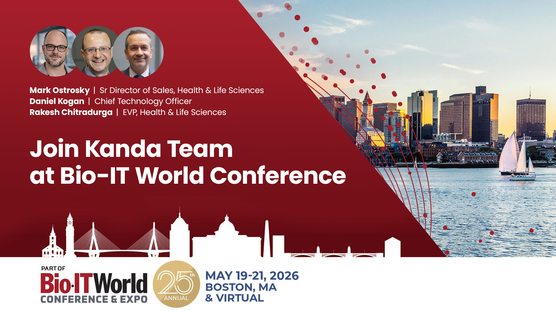 Kanda to Attend Bio-IT World Conference & Expo 2026 image